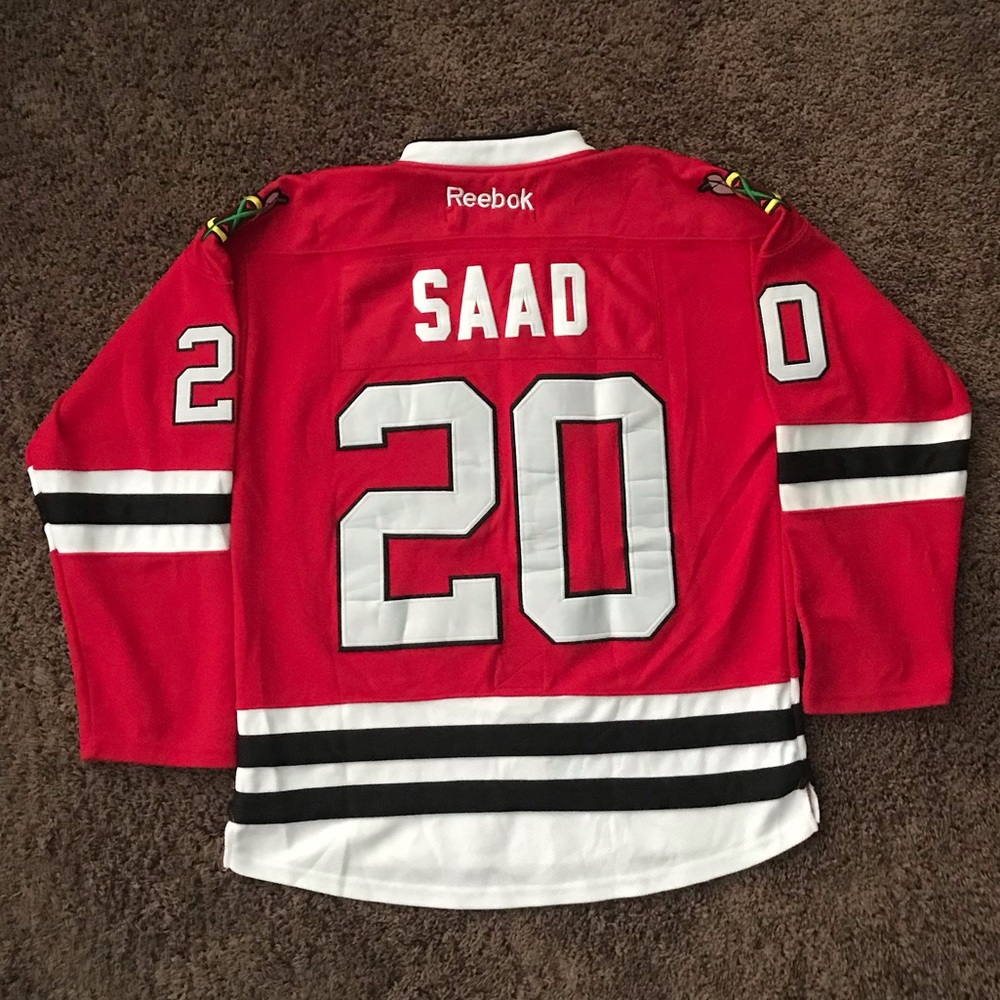Chicago Blackhawks Jersey, Brandon Saad #20, Sz 48